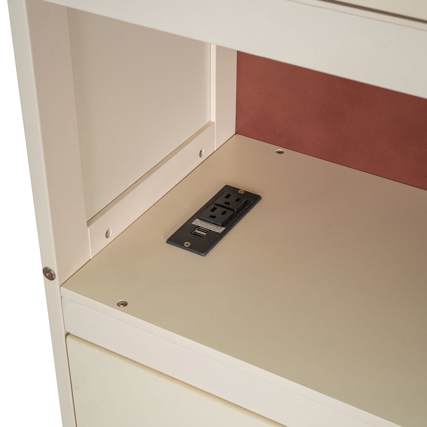 Platform Bed With USB, Storage Headboard &amp; Drawers