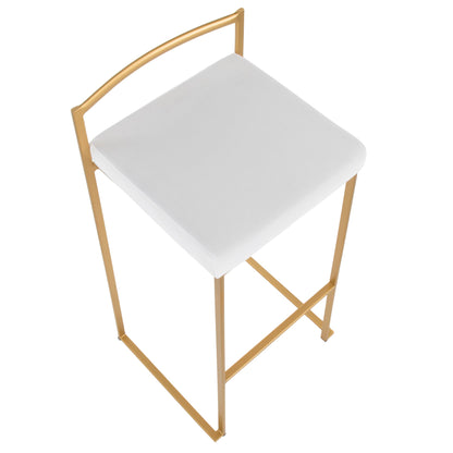 Fuji - Contemporary / Glam &amp; Quality Construction Barstool