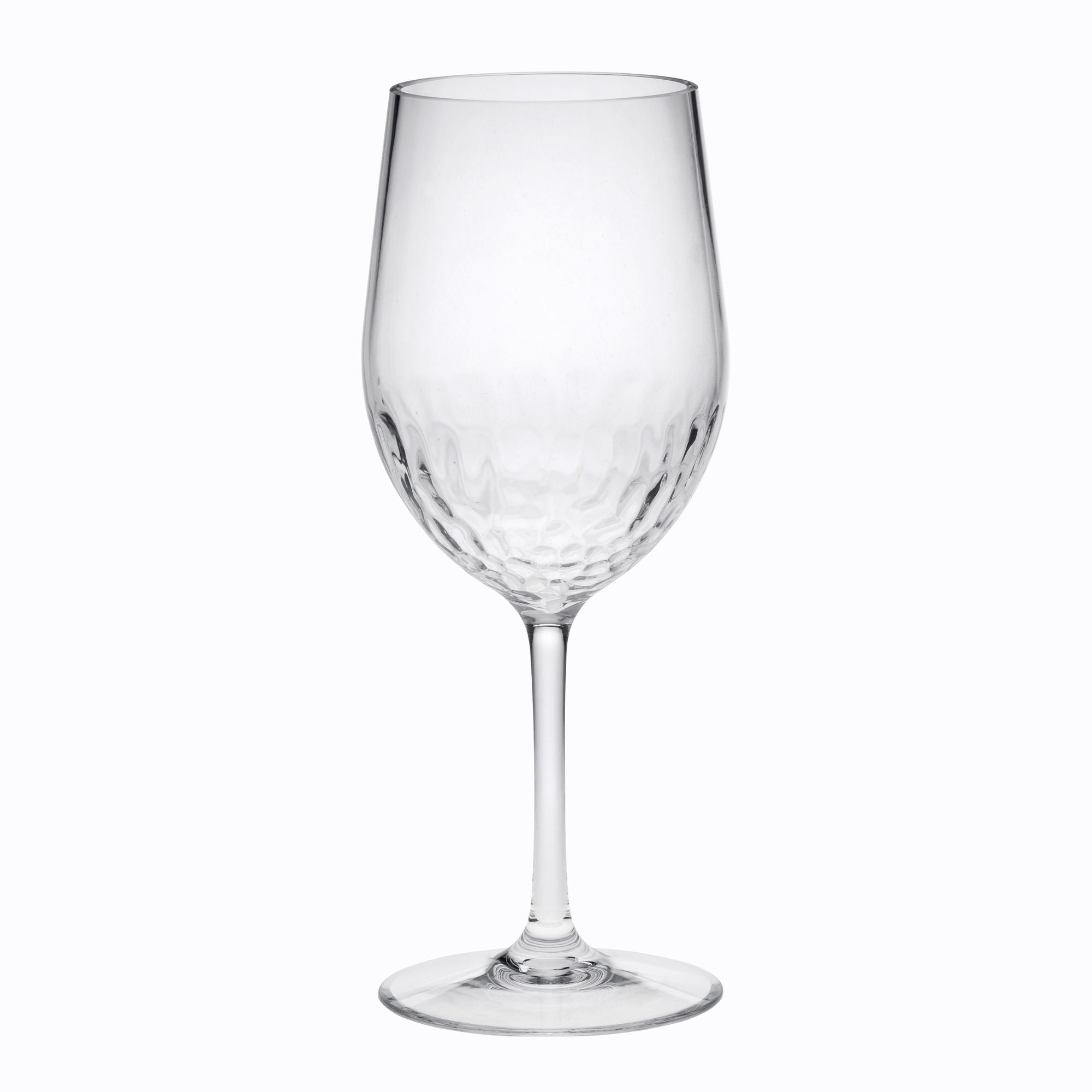 Tritan Hammer - Leadingware Unbreakable Design Plastic Wine Glasses (Set of 4), Bpa Free, 12Oz - Clear