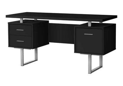 Computer Desk For Home Office, Laptop, Left, Right Set - Up, Storage Drawers, Contemporary &amp; Modern