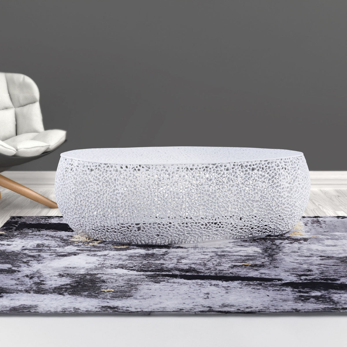 T3601 - Oval Coffee Table