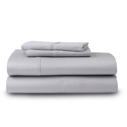 Sheet Set Luxurious Supima Cotton, Wrinkle Resistant, Breathable, With 2 Ghostgrip Band