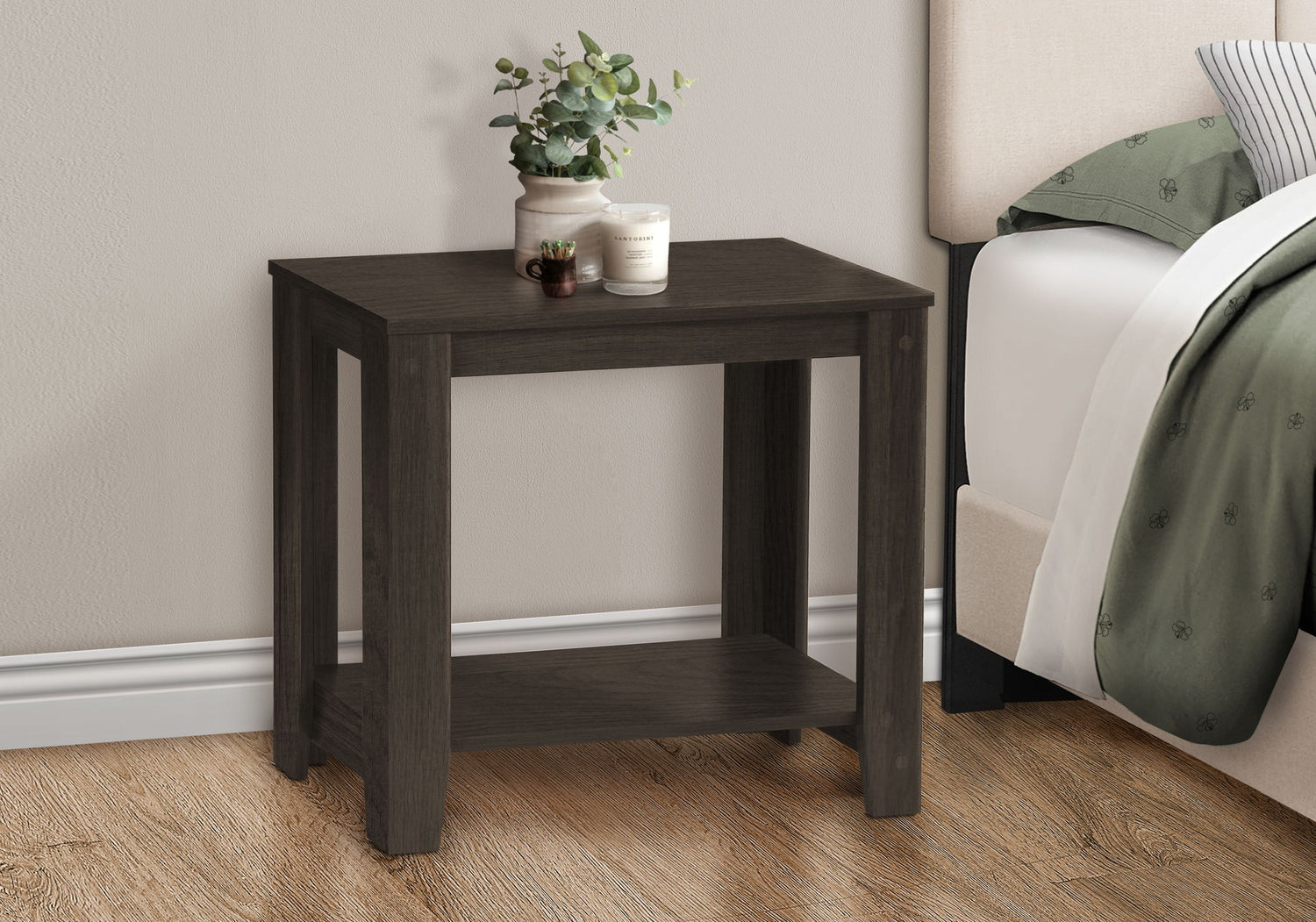 Accent Table, Side Contemporary &amp; Modern - Oak