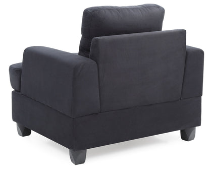 Elegant Transitional Chair - Black
