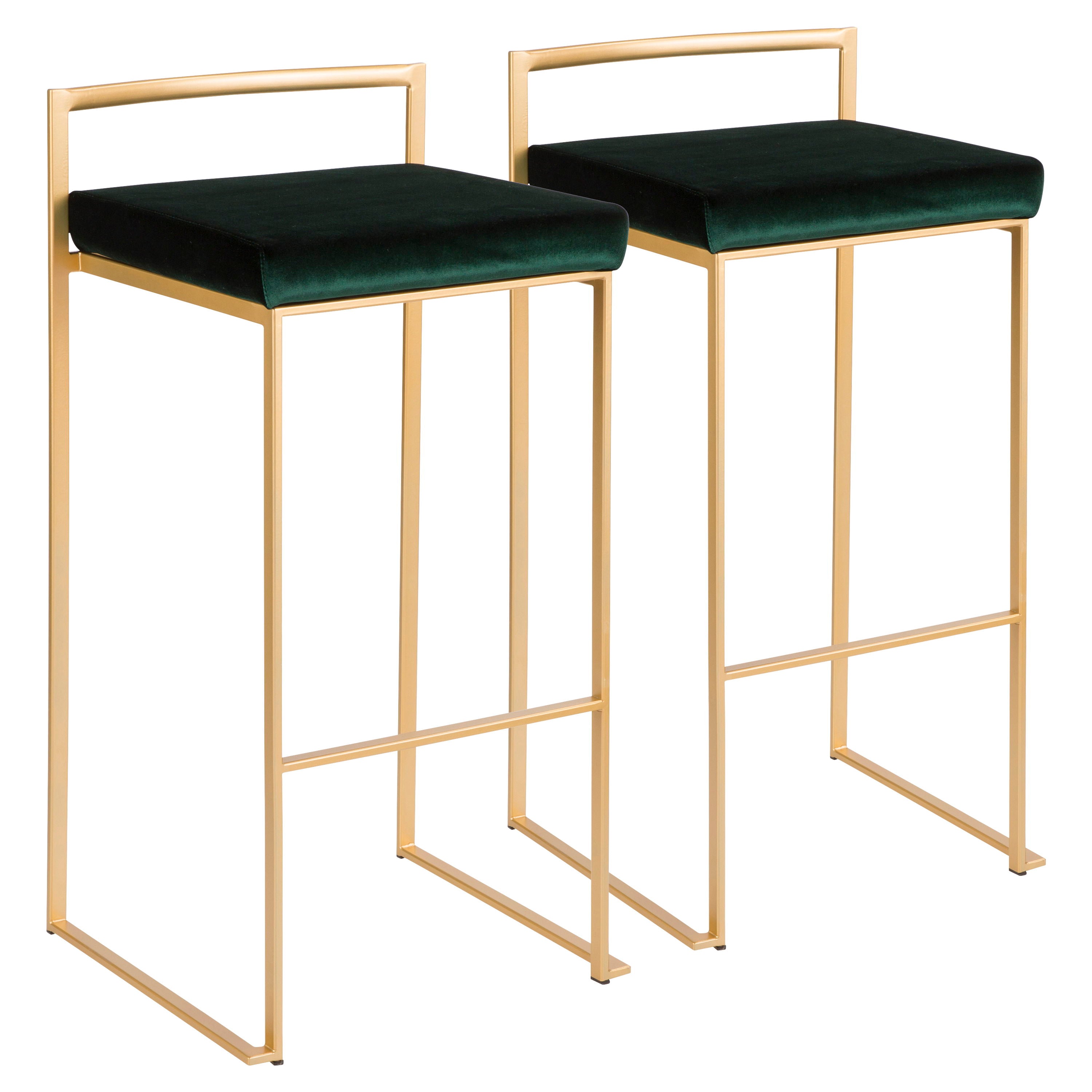 Fuji - Contemporary / Glam &amp; Quality Construction Barstool