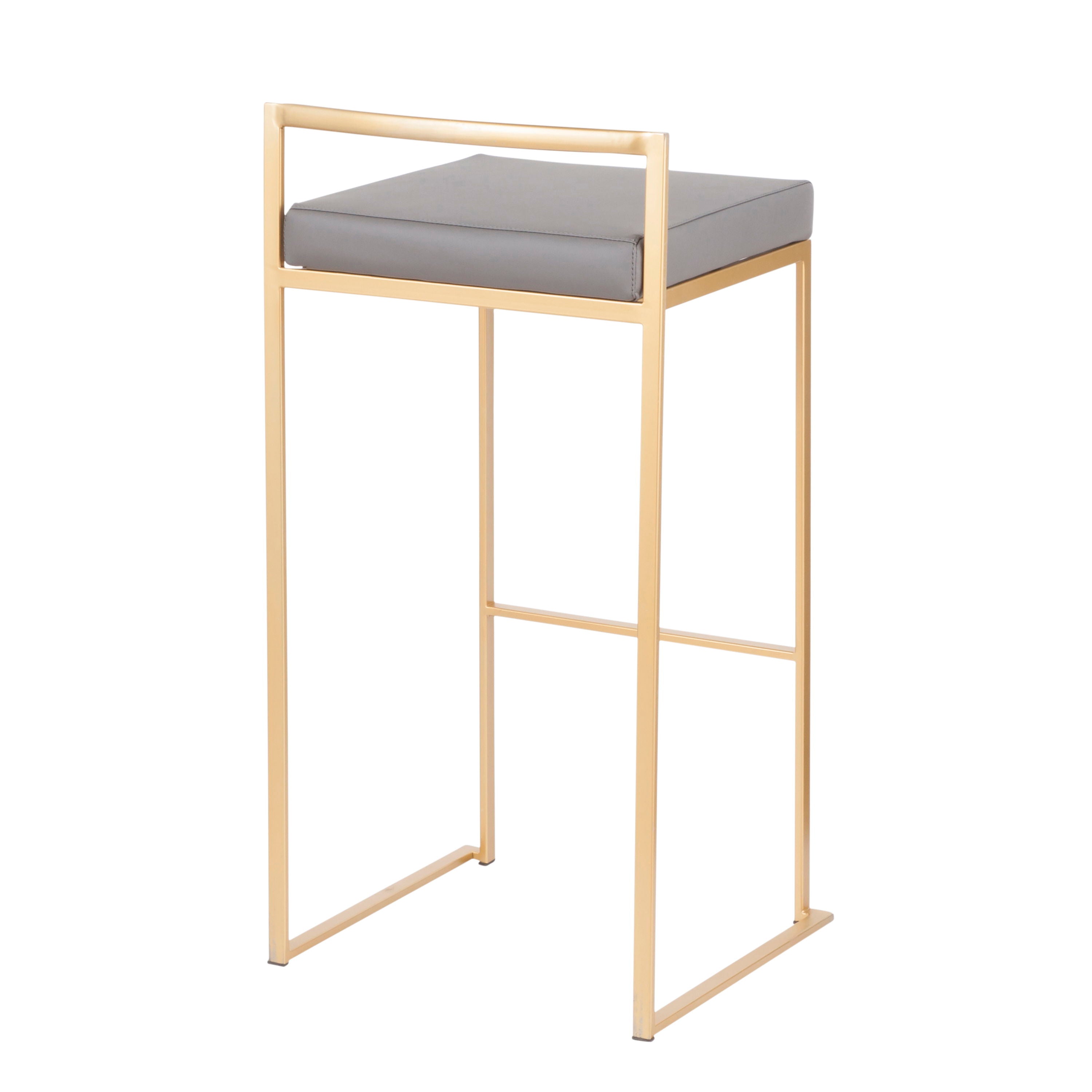 Fuji - Contemporary / Glam &amp; Quality Construction Barstool