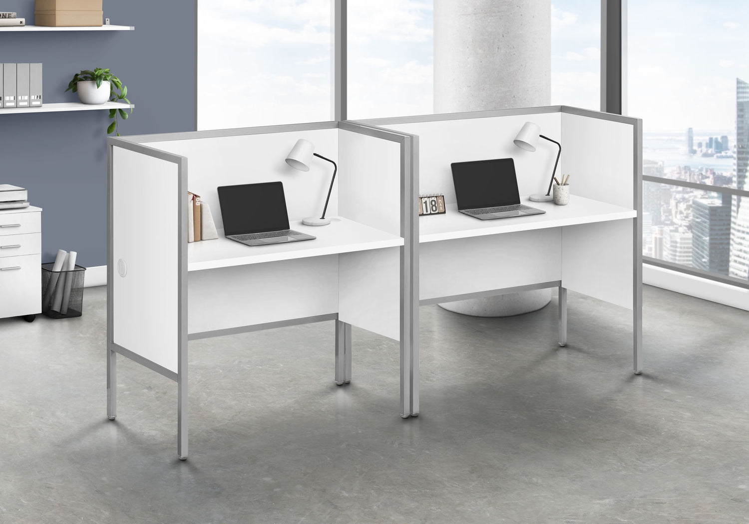 Office Cubicle, Desk, Commercial Grade, Contemporary &amp; Modern