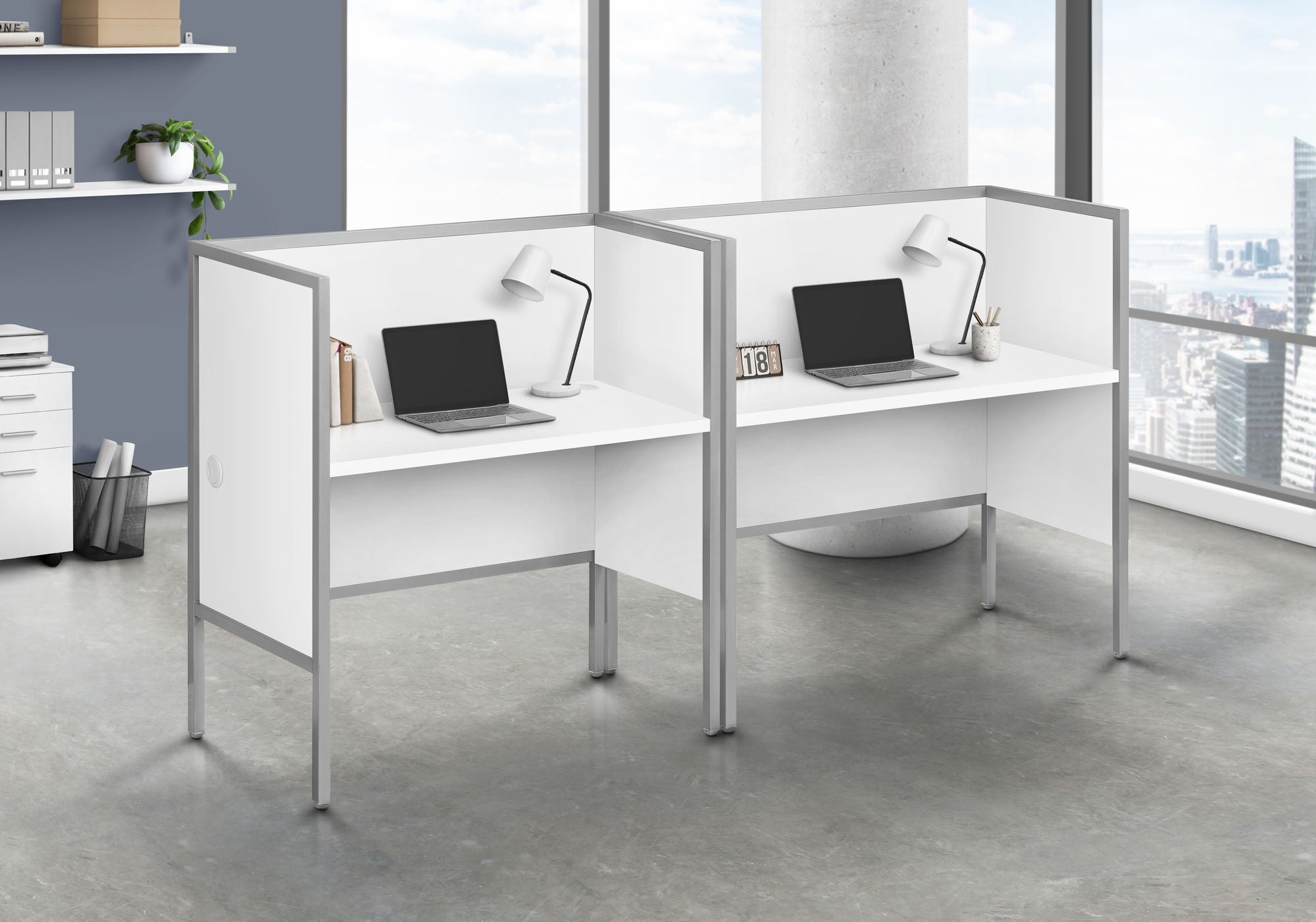 Office Cubicle, Desk, Commercial Grade, Contemporary &amp; Modern