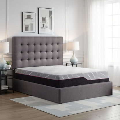 Renew - 11&quot; Cooling Fast Responding Latex Foam Mattress - Gray