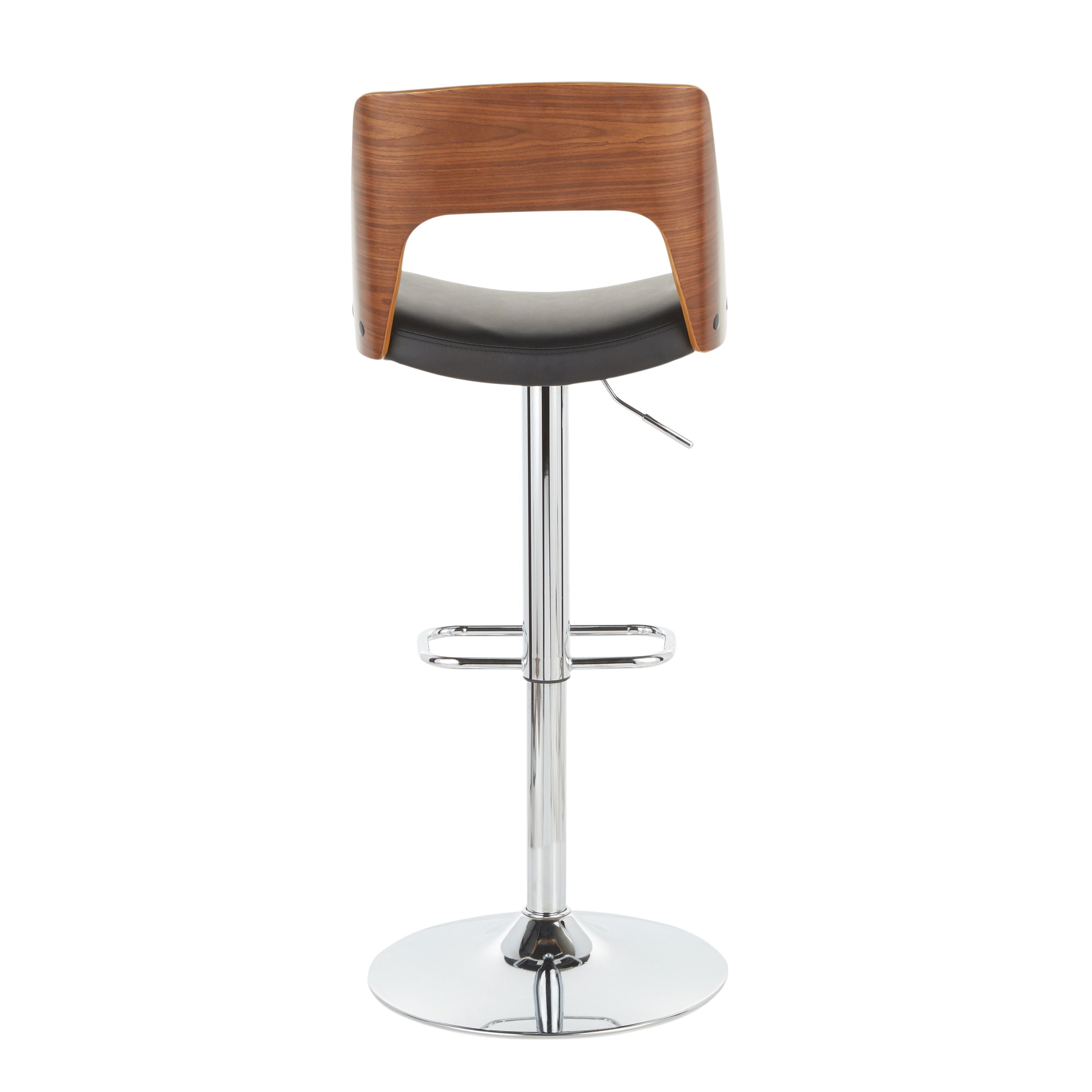 Valencia - Mid Century Modern Adjustable Barstool &amp; Swivel