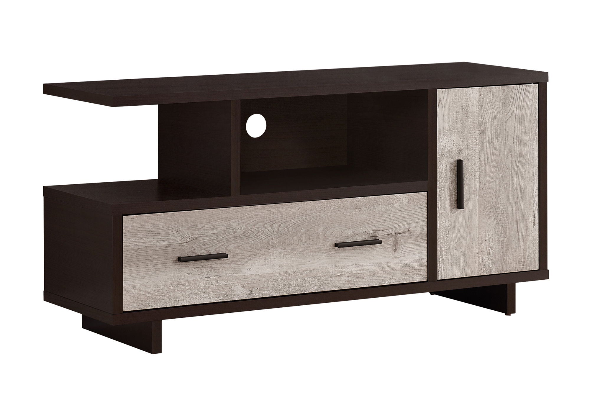 TV Stand, Console, Media Entertainment Center, Storage Cabinet, Drawers, Contemporary &amp; Modern