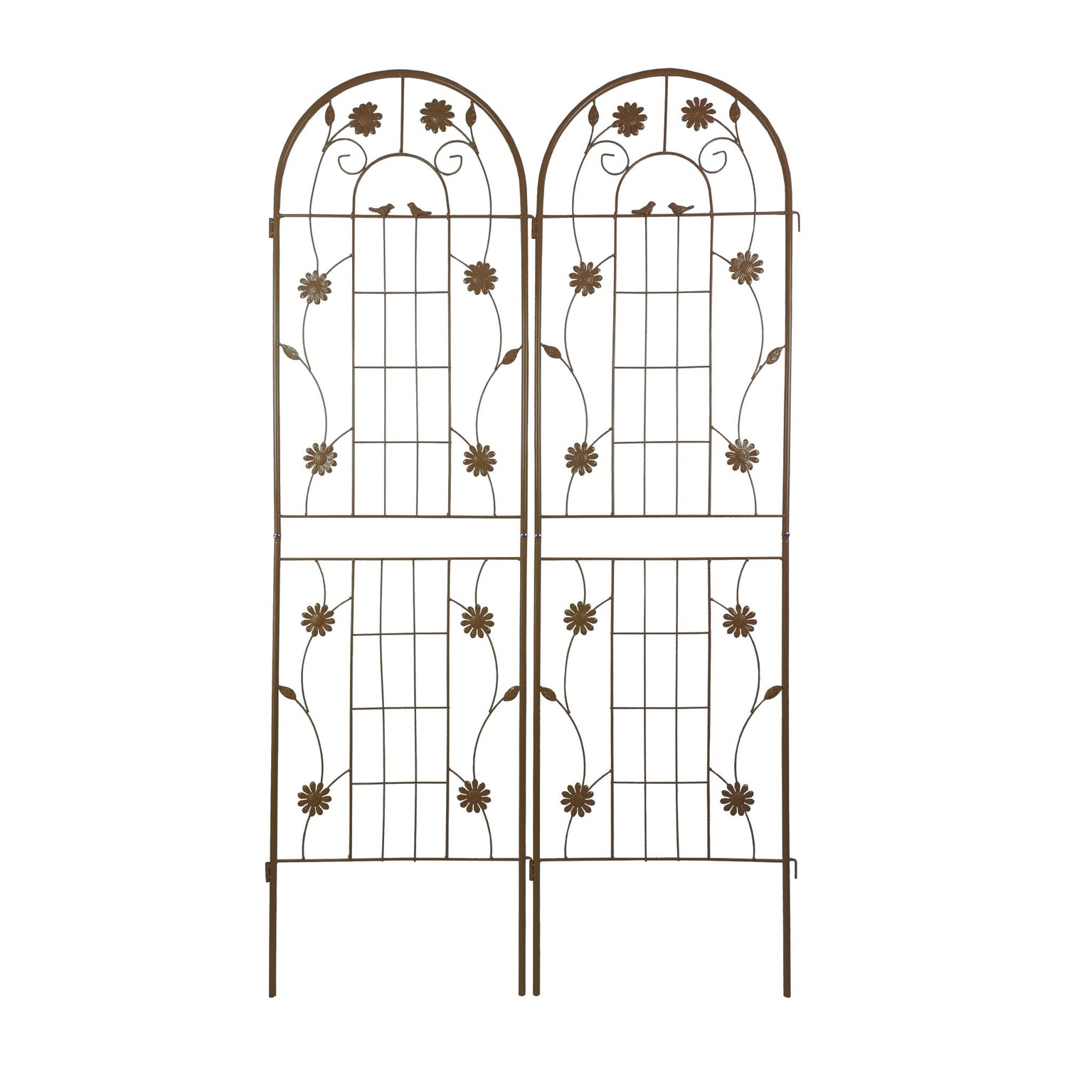 Metal Garden Trellis Rustproof Trellis For Climbing Plant Outdoor Flower Support