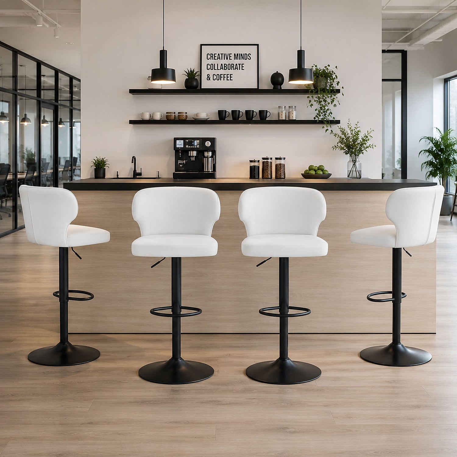 Adjustable Swivel Bar Chair