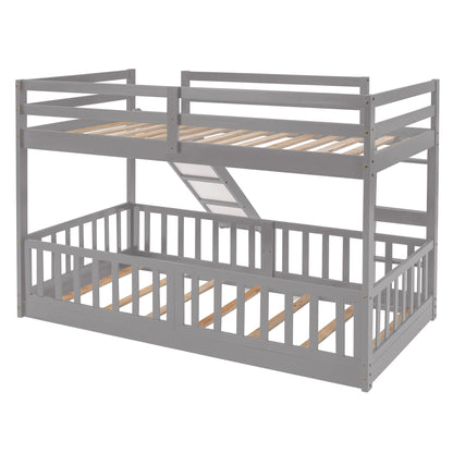 Functional Bunk Bed &amp; Convertible Ladder And Slide