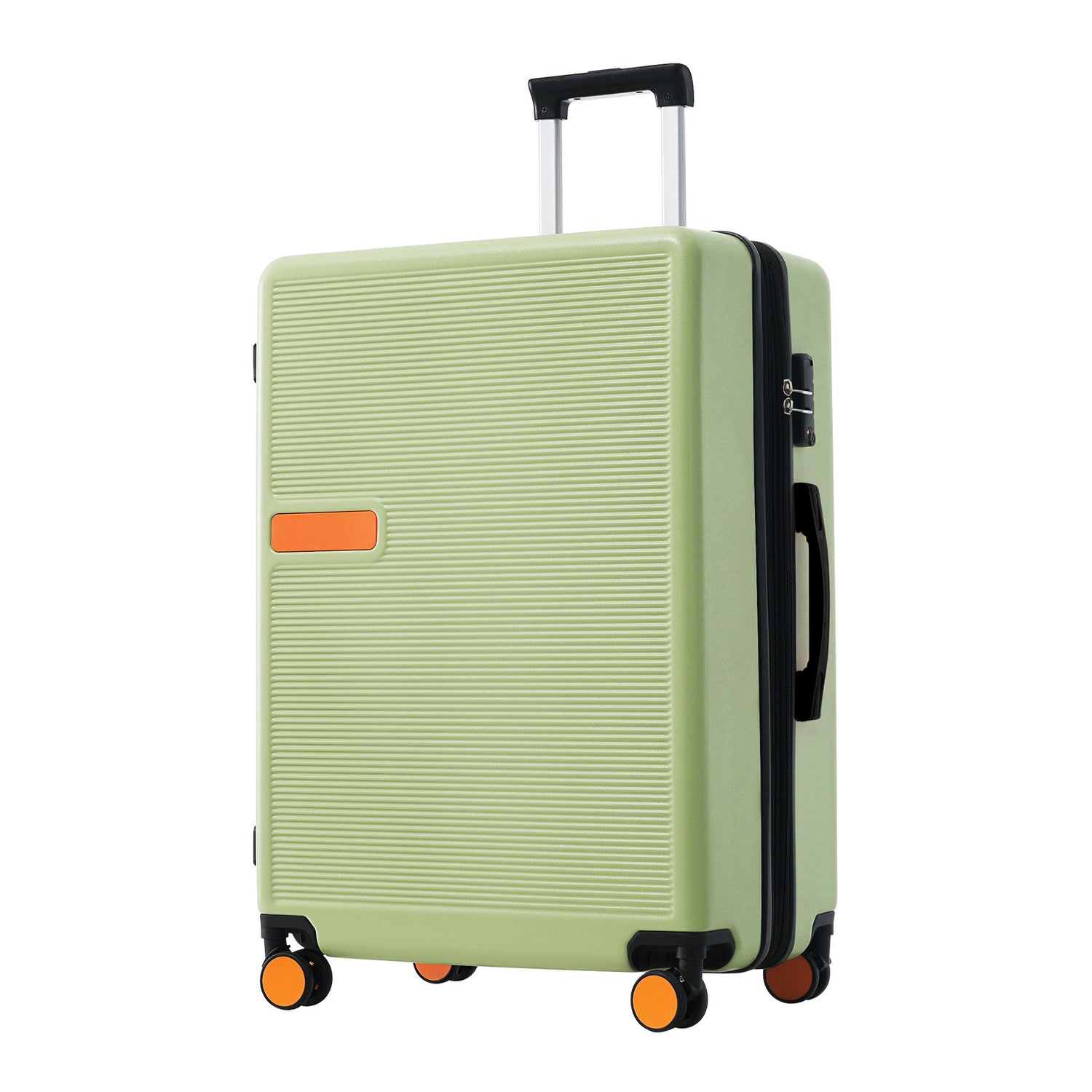 Contrast Color Hardshell Luggage 24&quot; Expandable Spinner Suitcase With Tsa Lock Lightweight
