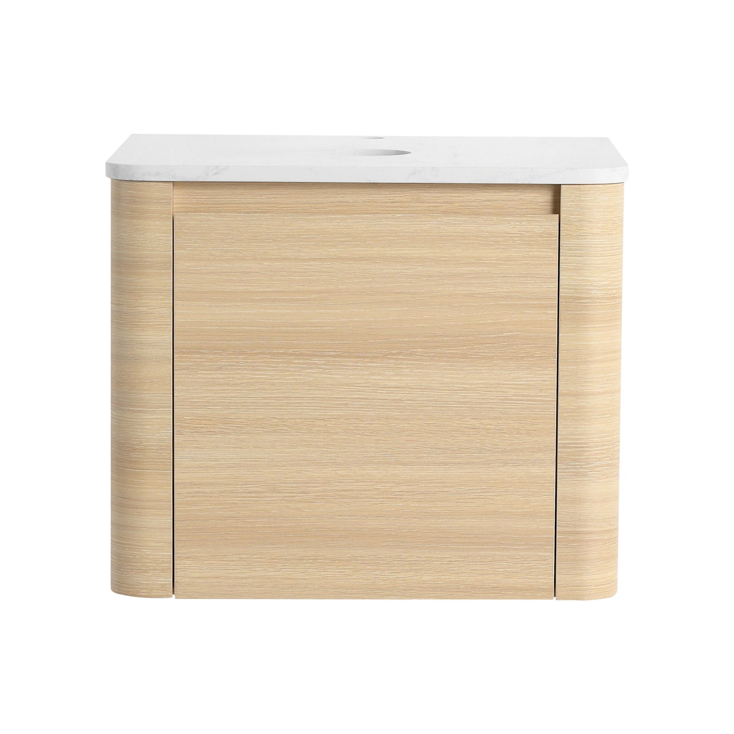 Wall Mounted Bathroom Vanity With Soft Close Door, Excluding Sink