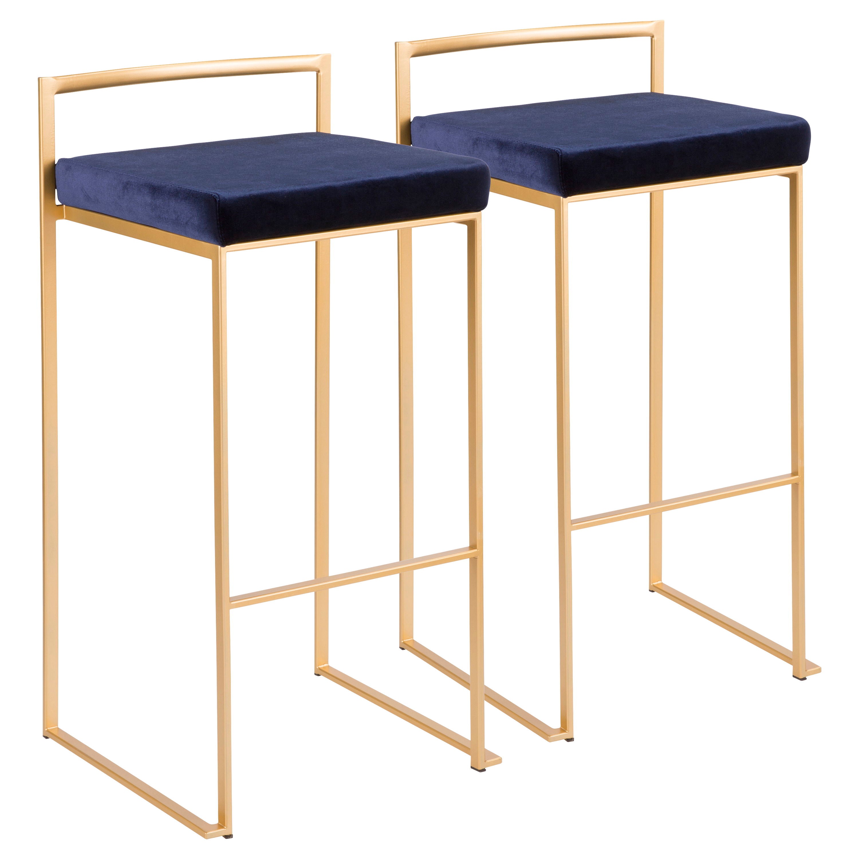 Fuji - Contemporary / Glam &amp; Quality Construction Barstool