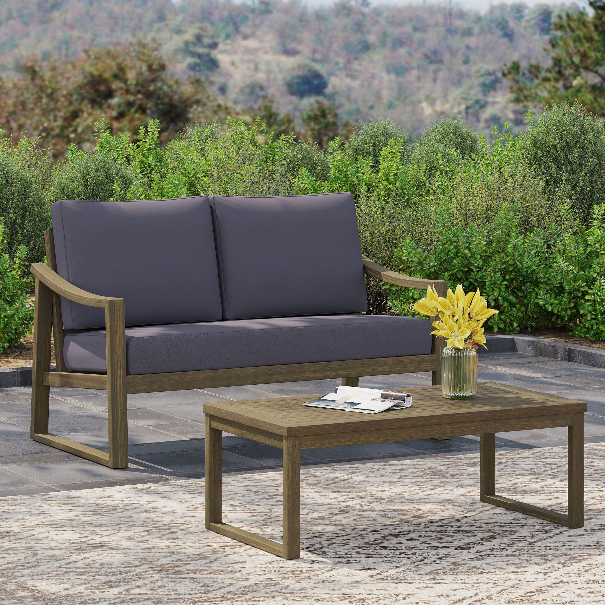 Samwell - Coffee Table &amp; Loveseat Set