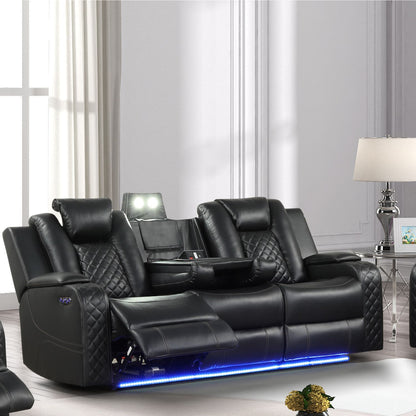 Benz - LED &amp; Power Reclining Sofa