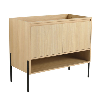 Freestanding Bathroom Vanity &amp; Soft Close Cabinet Doors