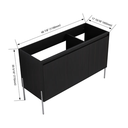 Freestanding Bathroom Vanity &amp; Soft Close Cabinet Doors