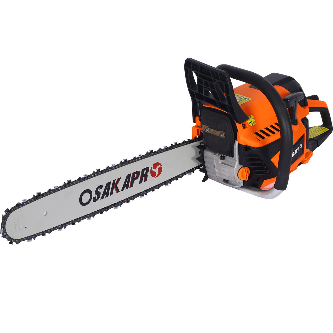 High Performance 22&quot; 58Cc Gasoline Chainsaw For Trees And Wood Cutting Epa Compliant - Orange