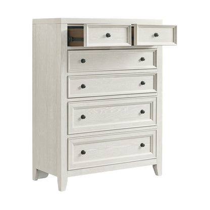 6 Drawer Chest With Knobs And Smooth Slides