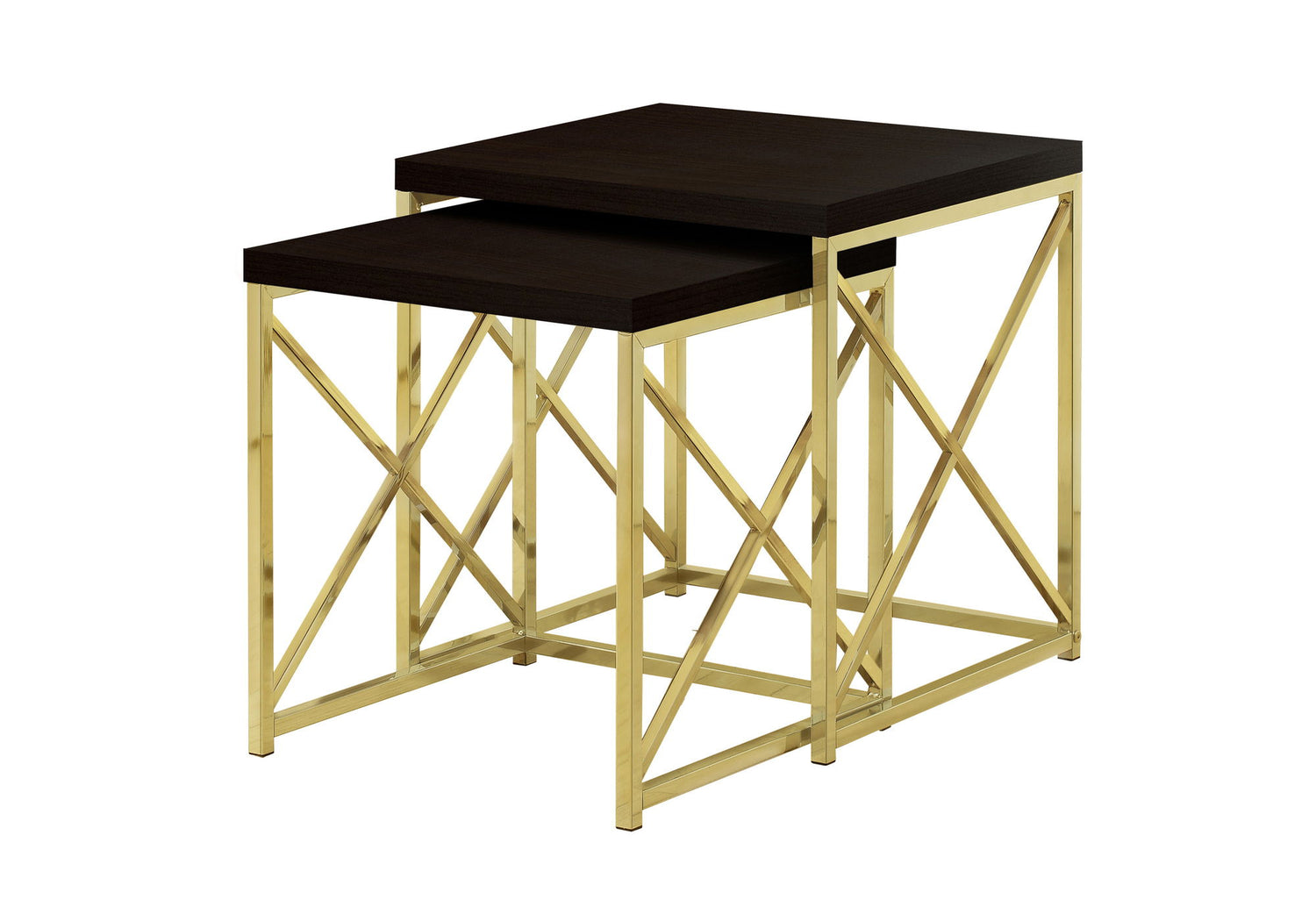 Nesting Table, Accent, Contemporary &amp; Modern (Set of 2)