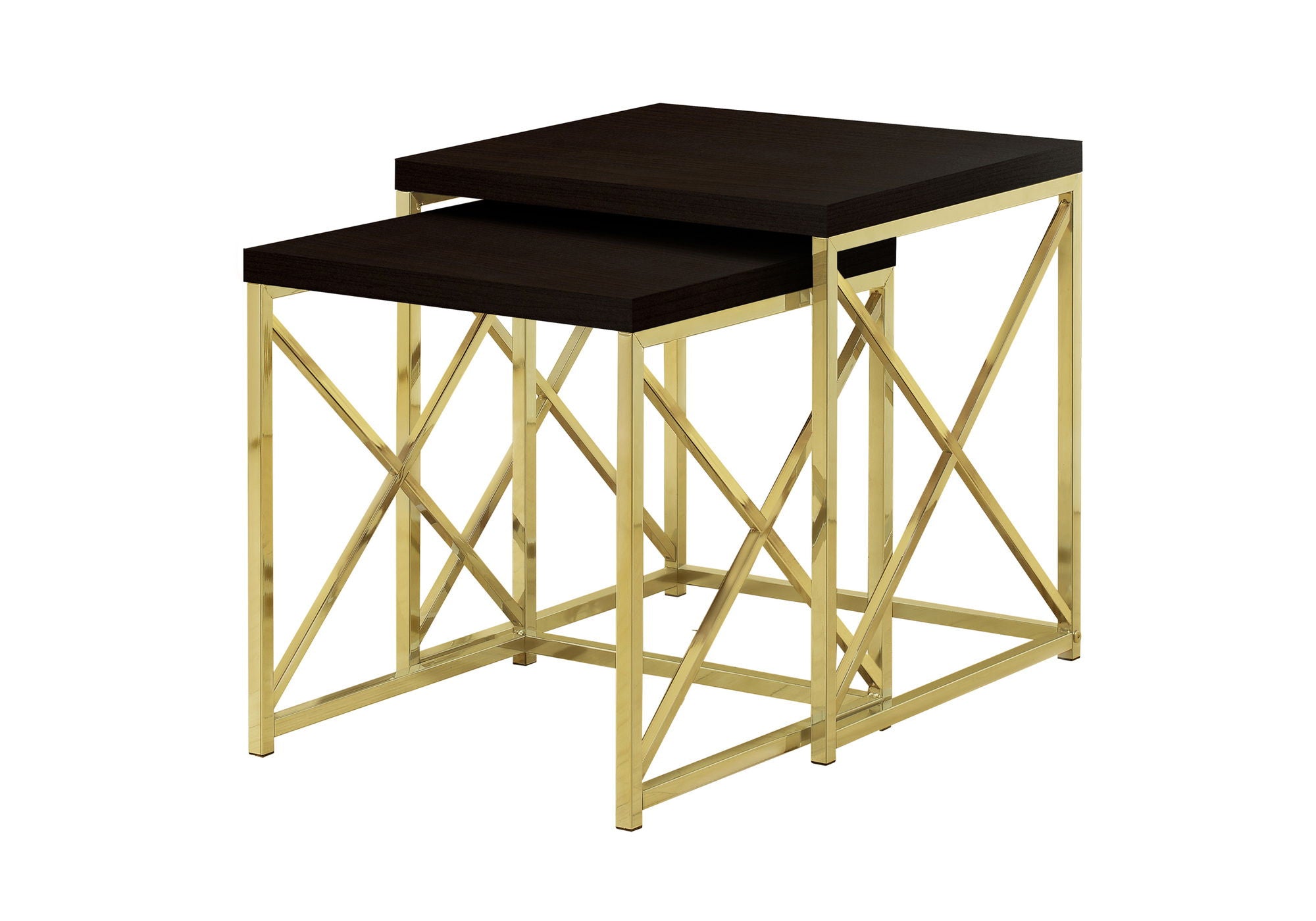 Nesting Table, Accent, Contemporary &amp; Modern (Set of 2)