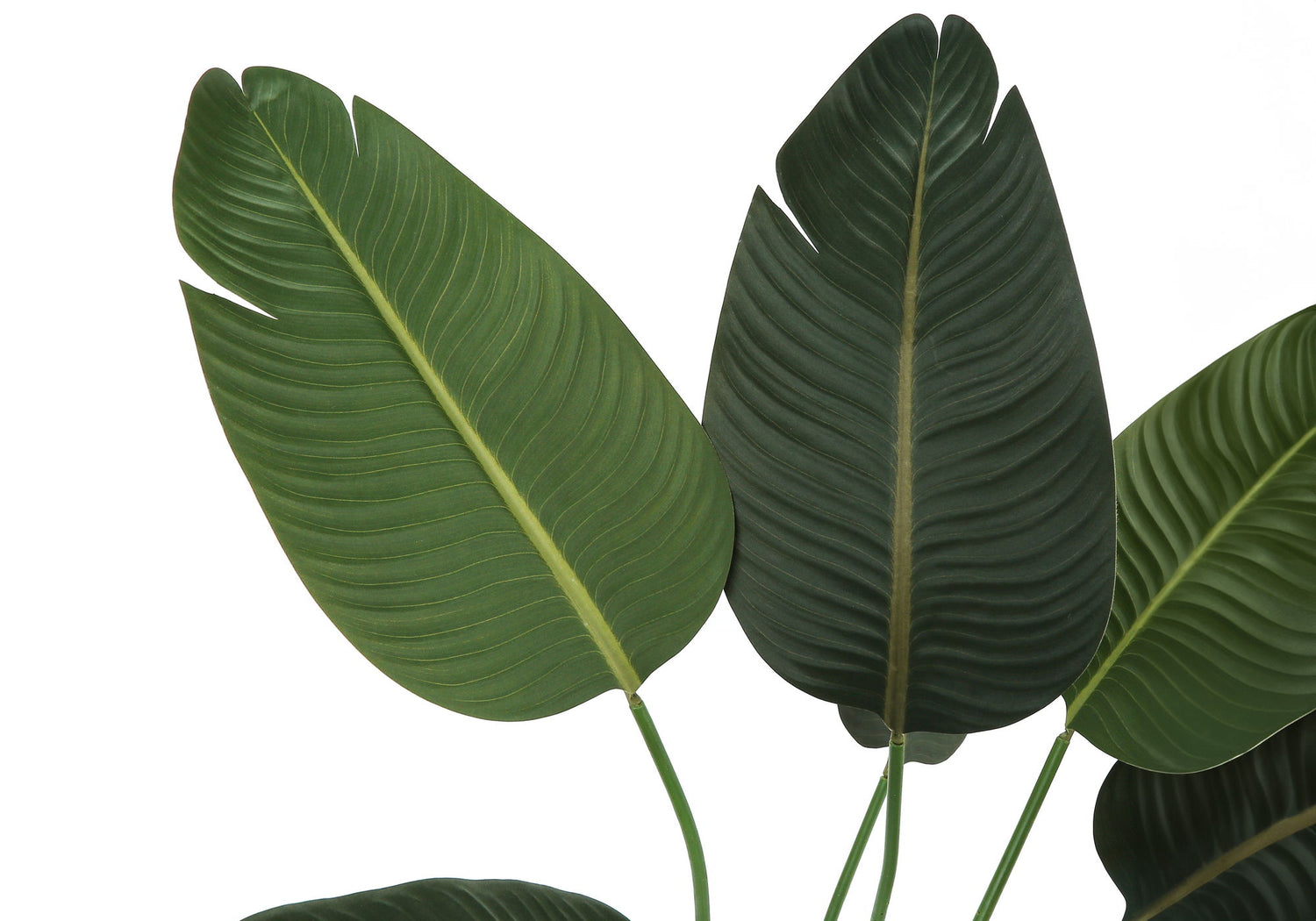 44&quot; Tall, Artificial Plant, Bird Of Paradise Tree, Indoor, Faux, Fake, Floor, Greenery, Potted, Decorative - Green / Black