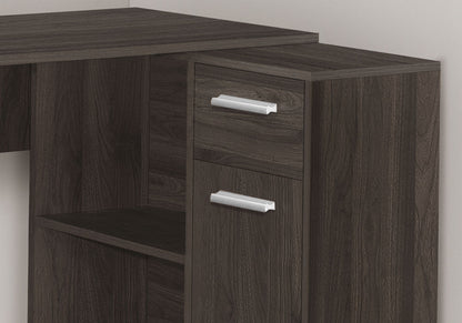Computer Desk, Home Office, Corner, Storage Drawers, L Shape, Contemporary &amp; Modern