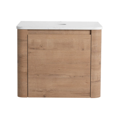Wall Mounted Bathroom Vanity With Soft Close Door, Excluding Sink