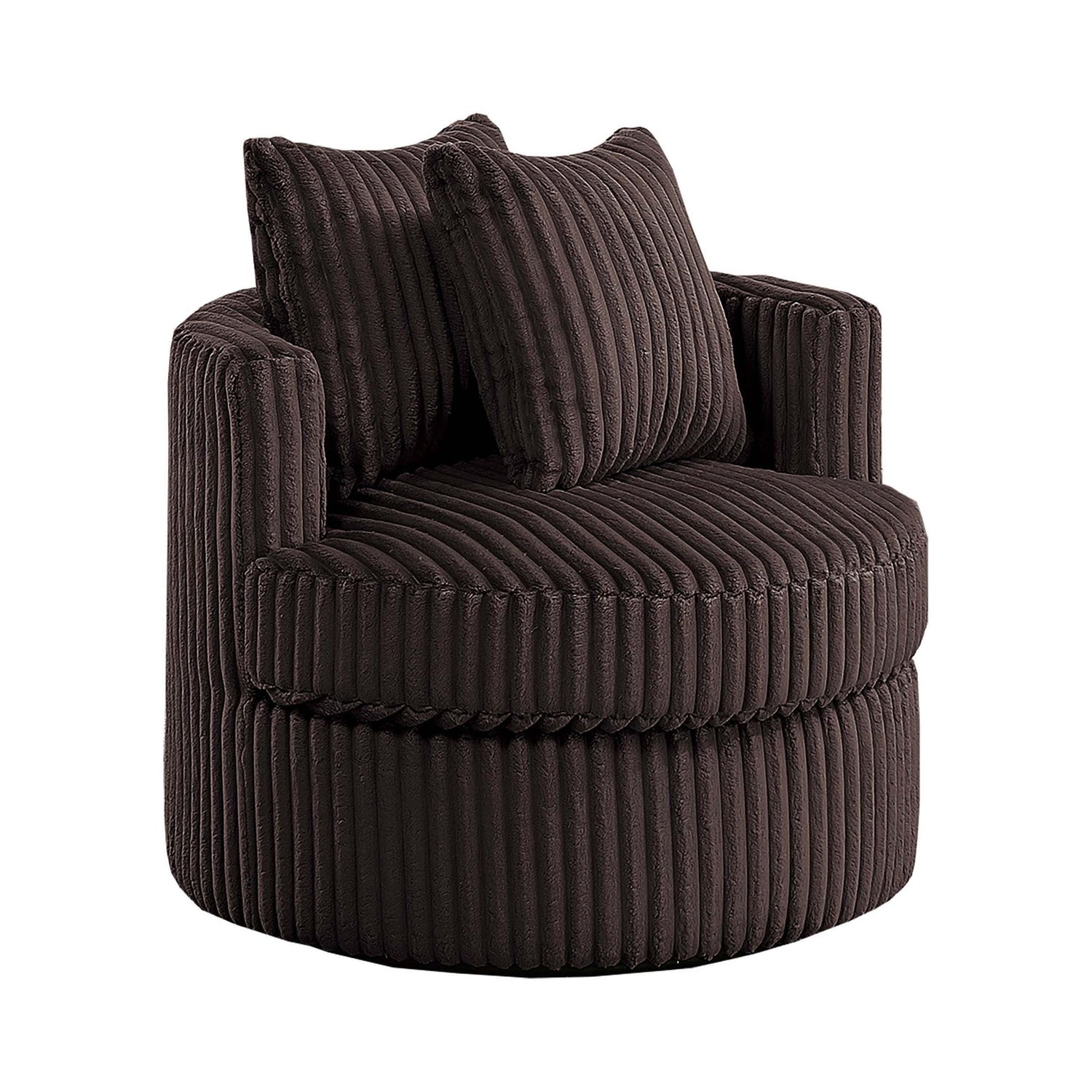 Swivel Upholstered Accent Chair For Living Room