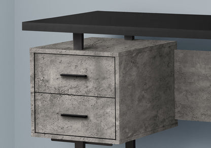 Computer Desk For Home Office, Laptop, Left, Right Set - Up, Storage Drawers, Contemporary &amp; Modern