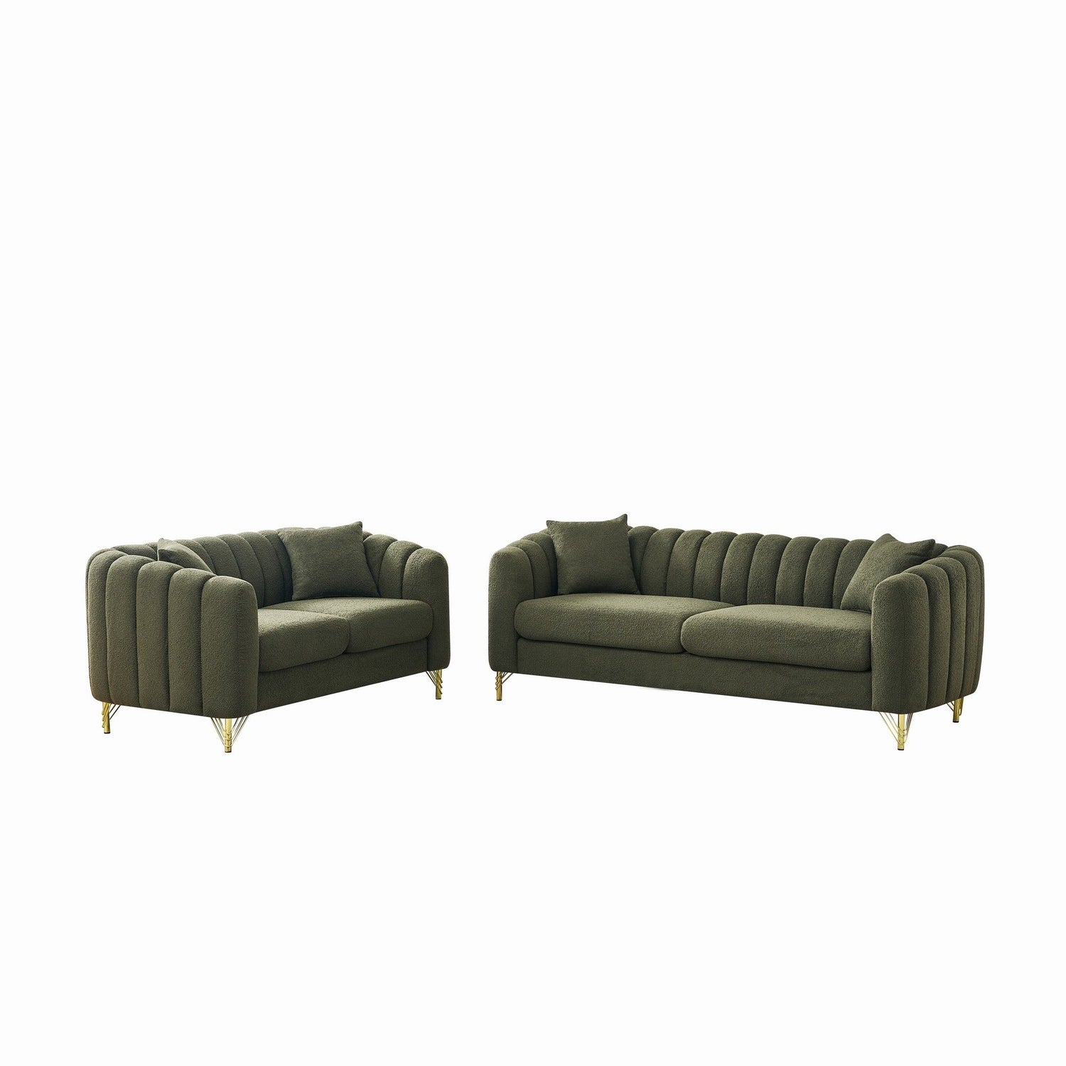 Oversized Sofa, Deep Tufted Couch