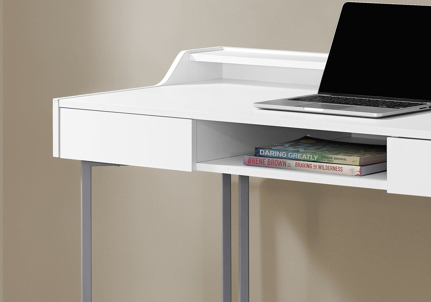 Computer Desk For Home Office, Ample Storage, Contemporary &amp; Modern