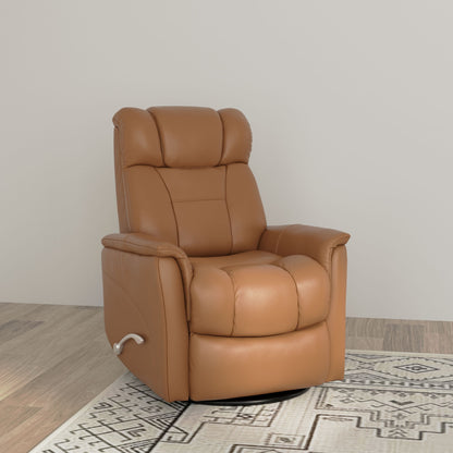 Bentley - Swivel Glider Recliner With Manual Adjustable Headrest &amp; Footrest