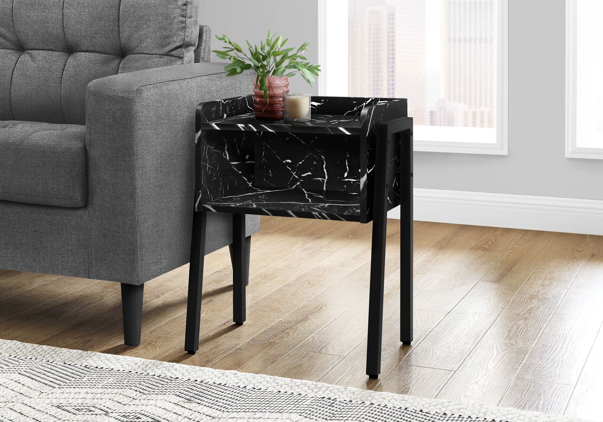 Accent Table, Side Contemporary &amp; Modern Design