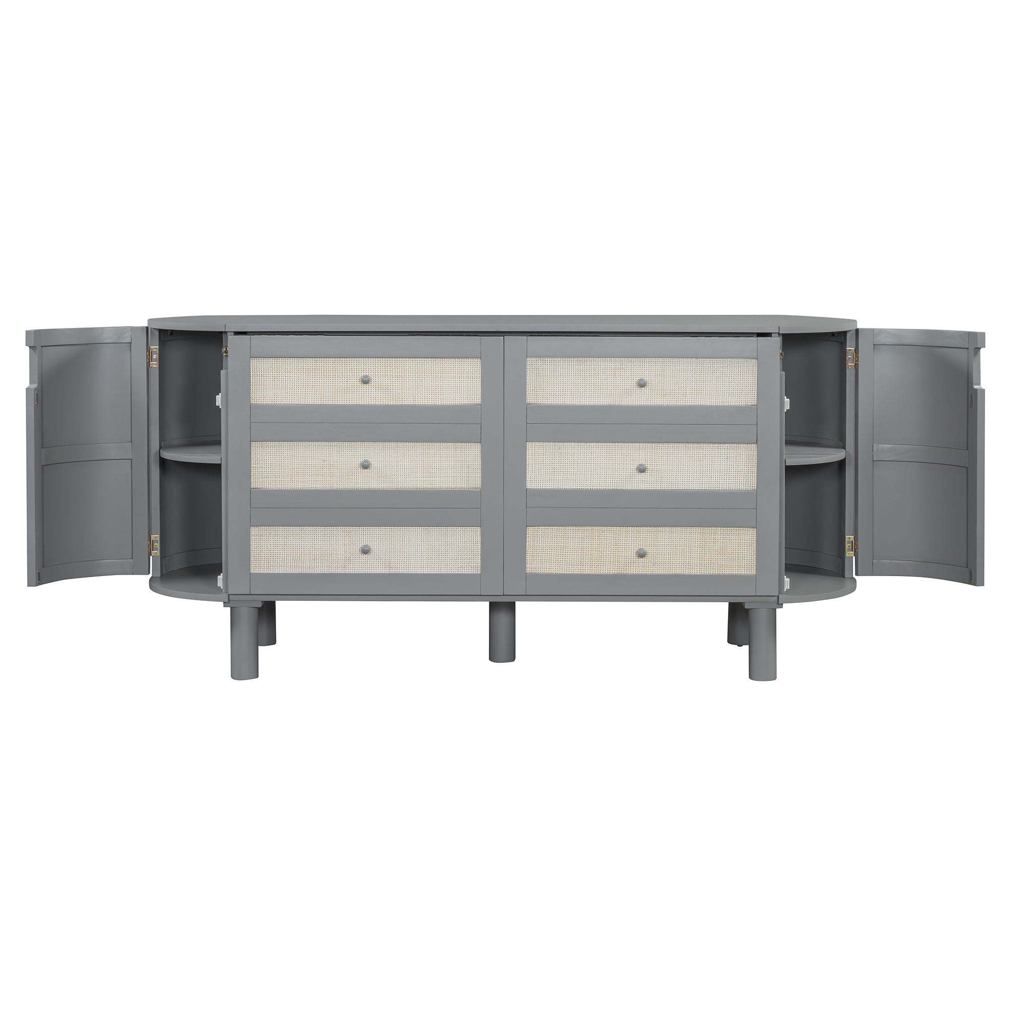 Murphy Bed With Hidden Storage &amp; Modern Woven Design