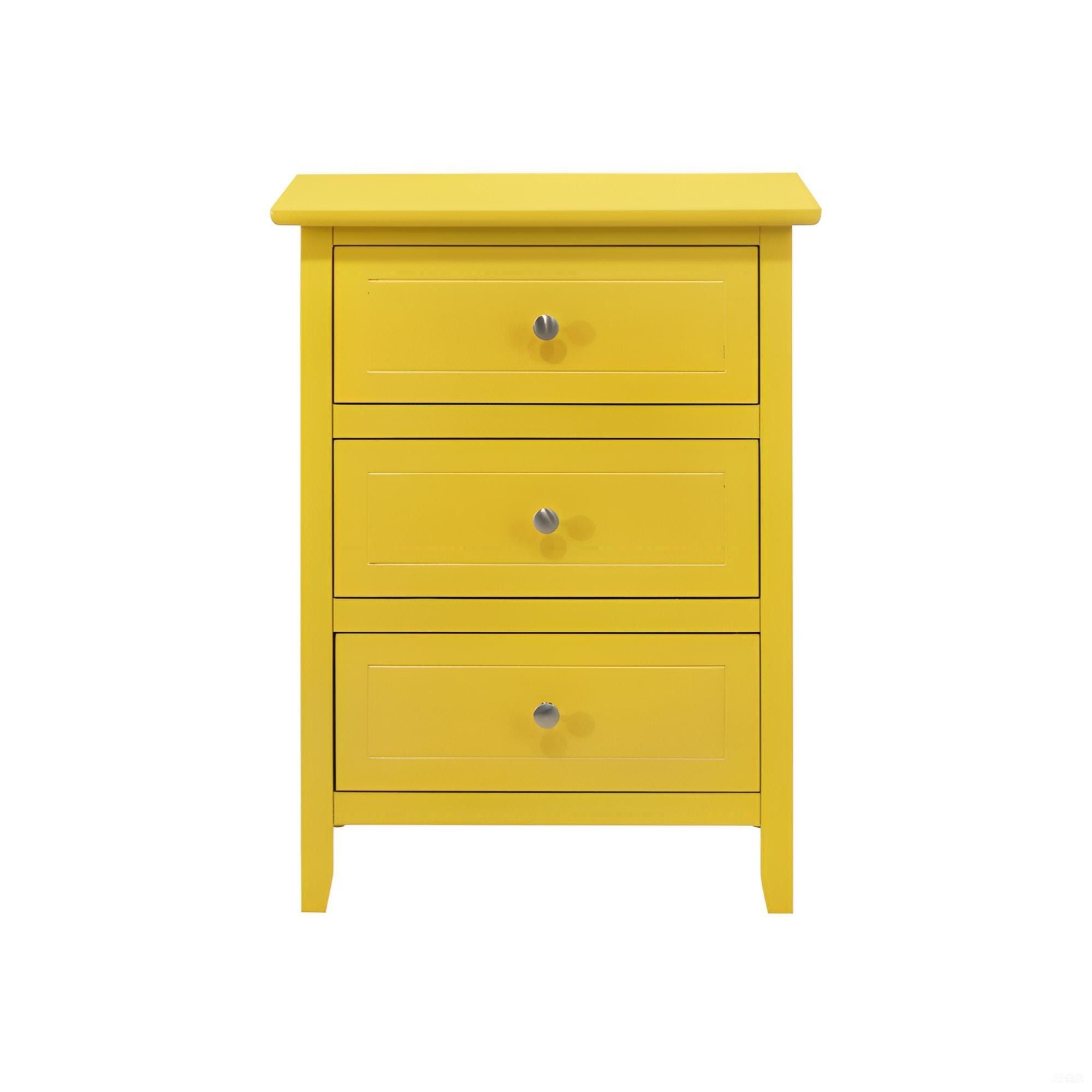 Dove Tailed Drawers 3 Drawer Nightstand