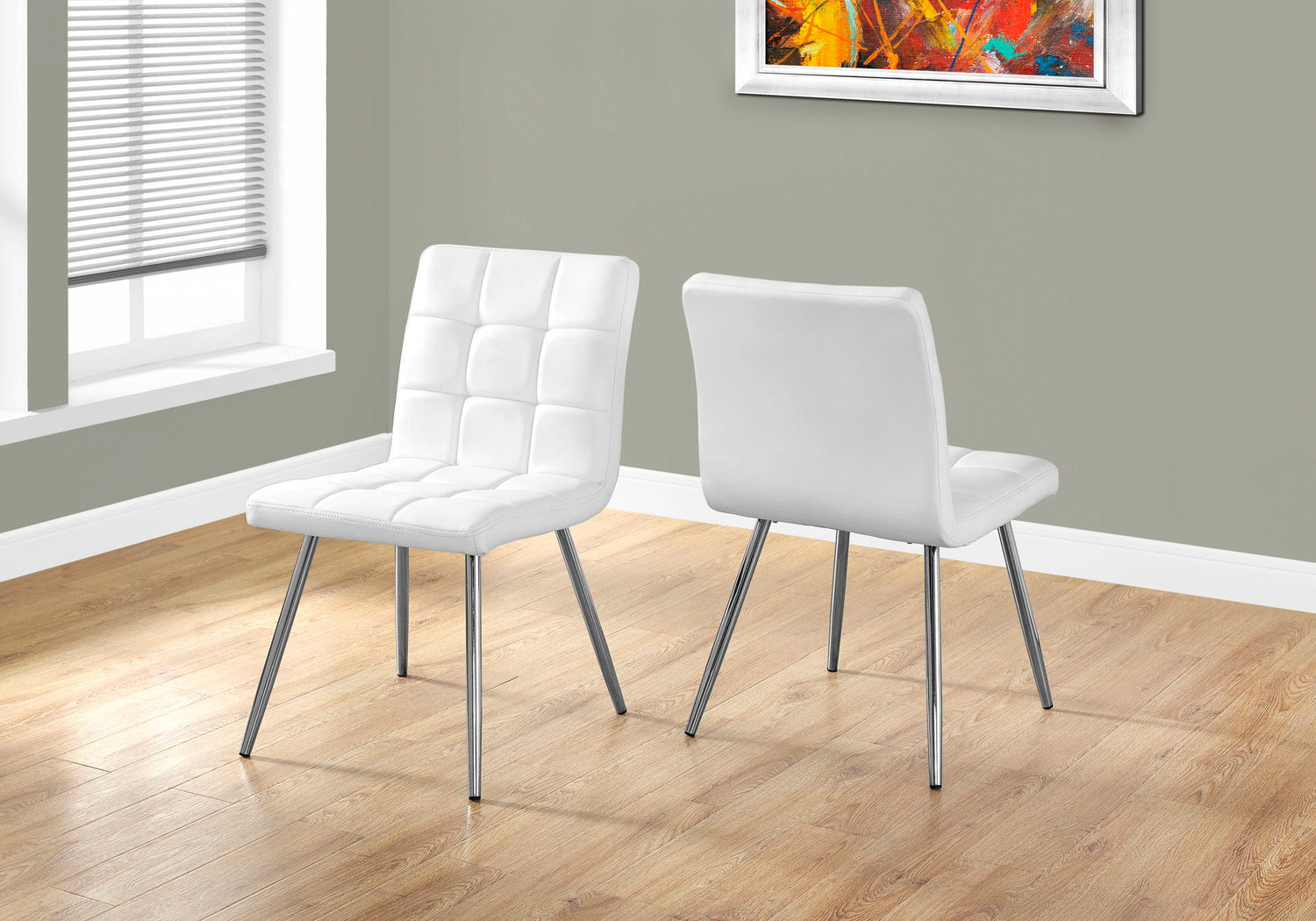 Side Upholstered Dining Chair For Dining Room, Contemporary &amp; Modern (Set of 2)
