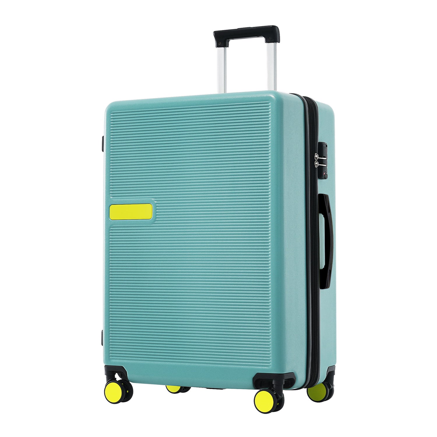 Contrast Color Hardshell Luggage 24&quot; Expandable Spinner Suitcase With Tsa Lock Lightweight