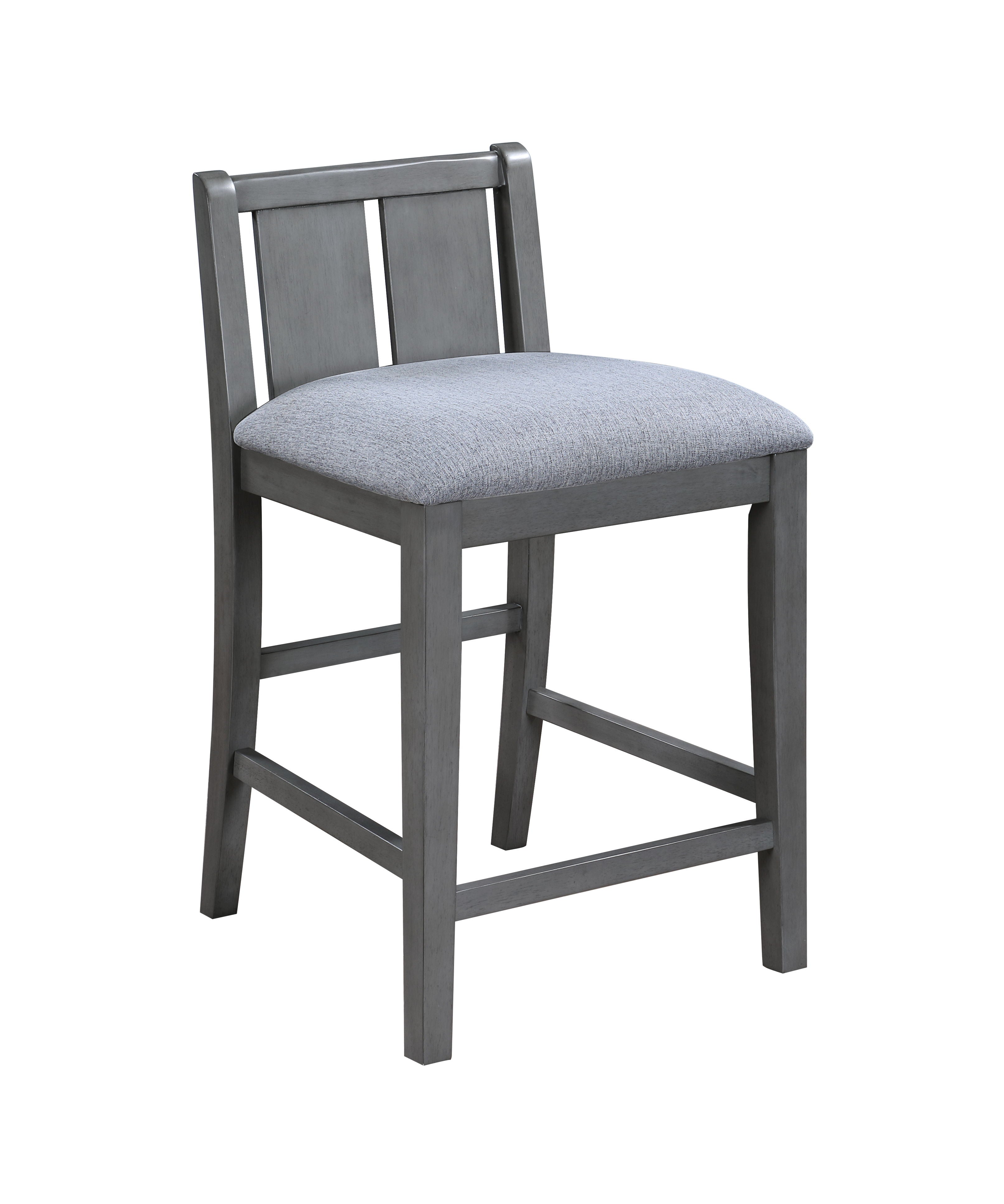 Graham - 20&quot; Upholstered Seat Counter Height Chair (Set of 2)