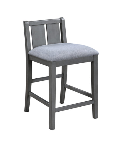 Graham - 20&quot; Upholstered Seat Counter Height Chair (Set of 2)