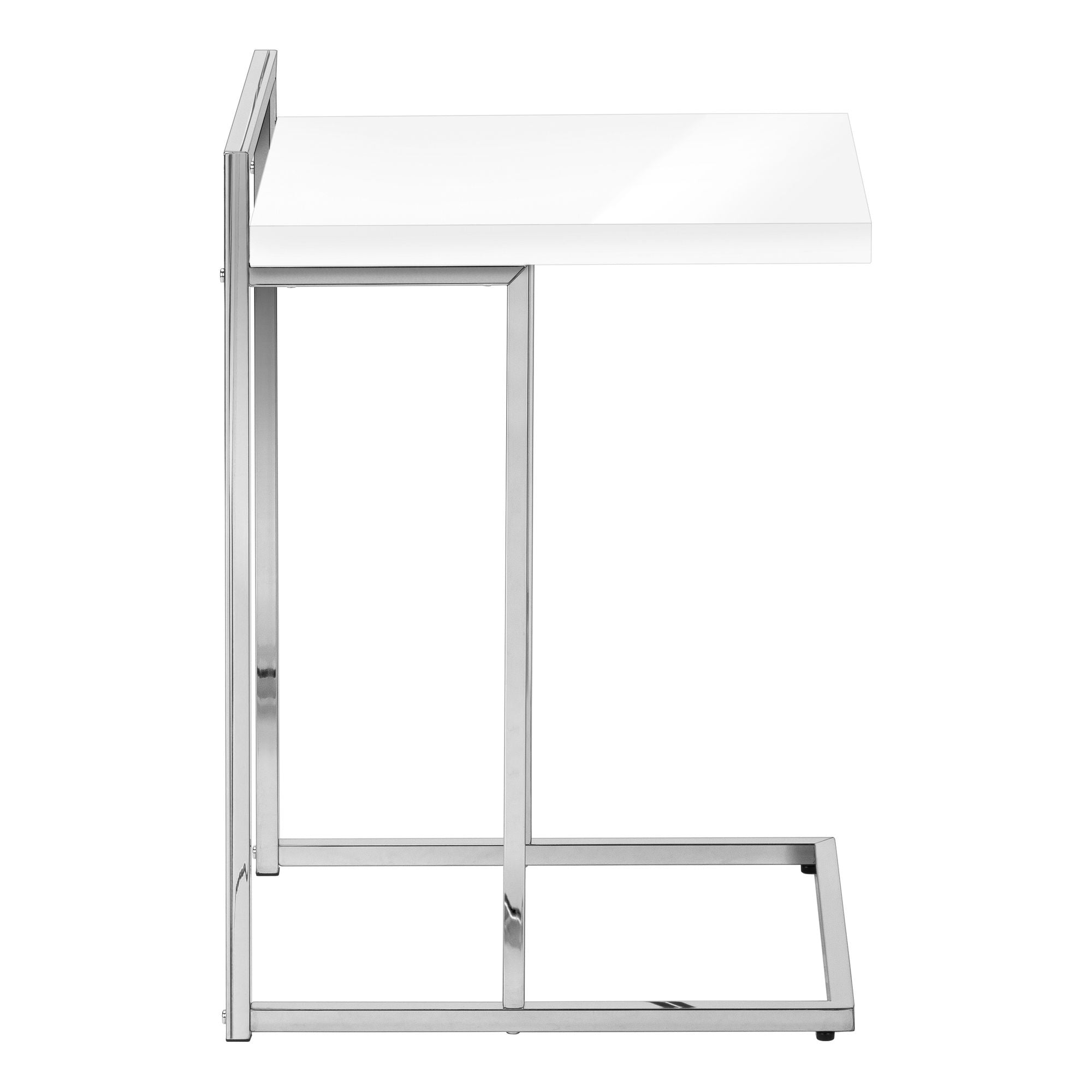 Accent Table, C - Shaped, Contemporary &amp; Modern
