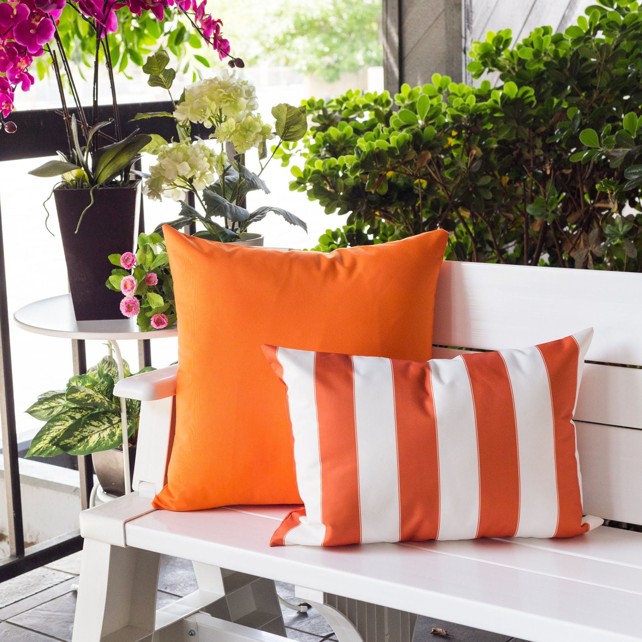 Horizon Stripe Pillow Outdoor &amp; Indoor