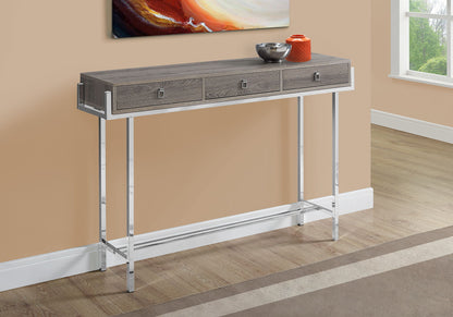 Accent Console Table For Entryway, Storage Drawer, Contemporary &amp; Modern