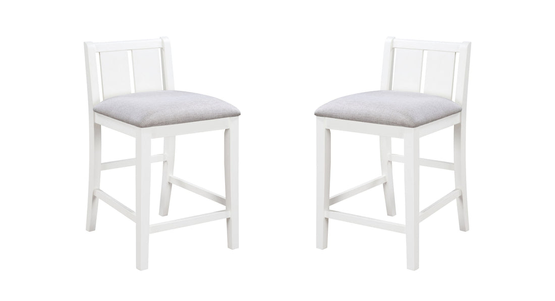 Graham - 20&quot; Upholstered Seat Counter Height Chair (Set of 2)