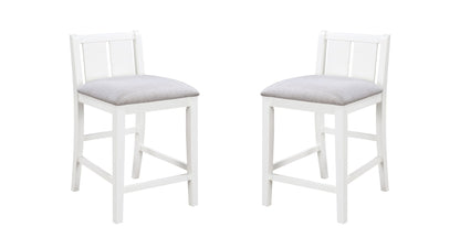Graham - 20&quot; Upholstered Seat Counter Height Chair (Set of 2)