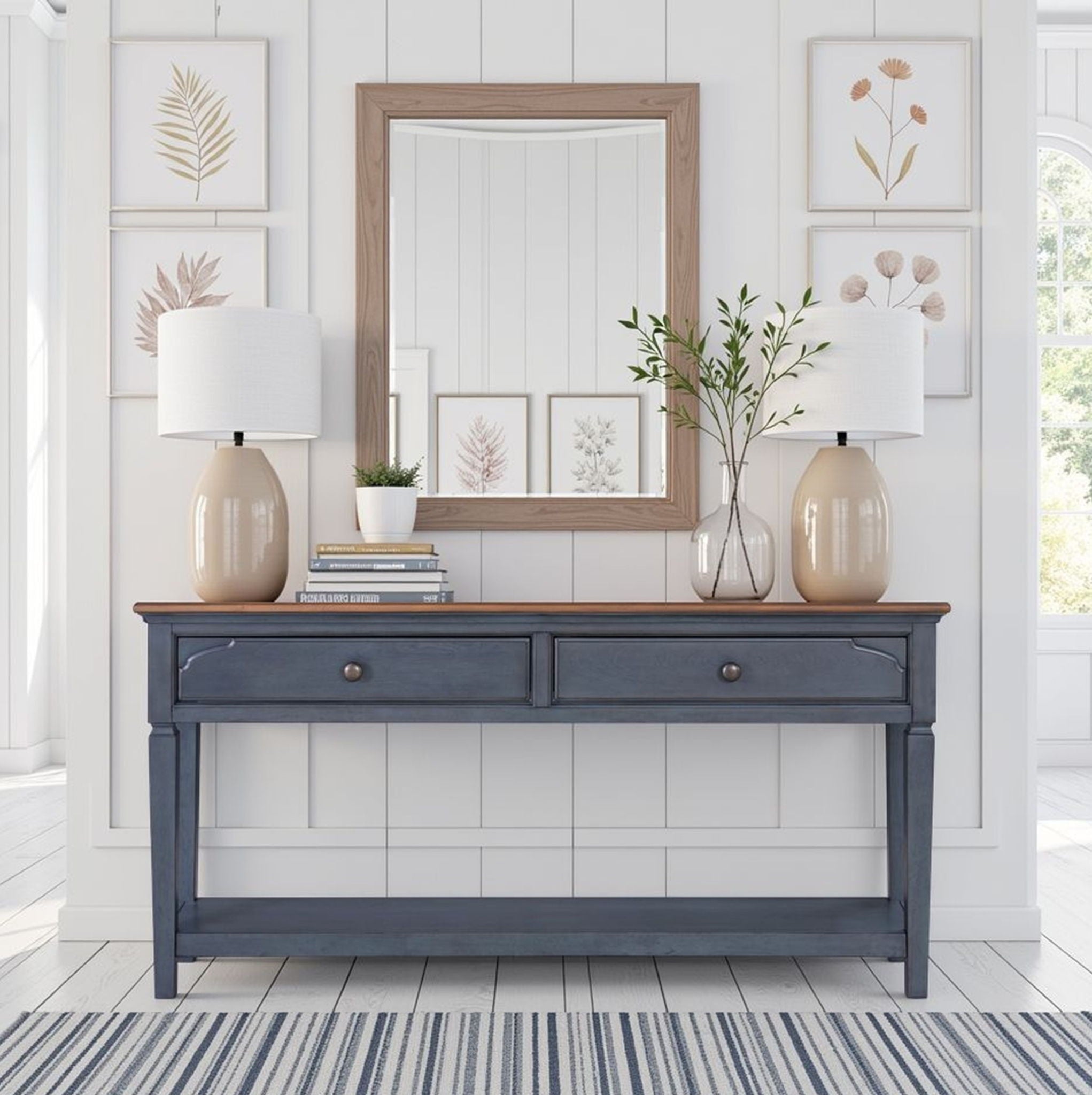 Sofa Table - Blue
